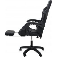 Вибромассажное кресло Calviano 1584 экокожа черный купить в Минске