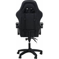 Вибромассажное кресло Calviano 1584 экокожа черный купить в Минске