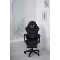 Вибромассажное кресло Calviano 1584 экокожа черный купить в Минске