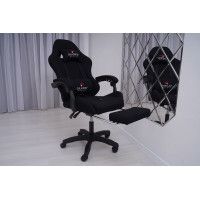 Вибромассажное кресло Calviano 1584 ткань черный купить в Минске