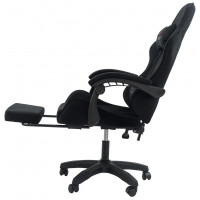 Вибромассажное кресло Calviano 1584 черный велюр купить в Минске