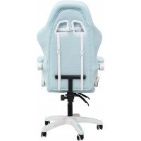 Вибромассажное кресло Calviano 1584 ткань голубой купить в Минске