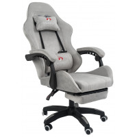 Вибромассажное кресло Calviano 1584 серый велюр купить в Минске Вибромассажное кресло Calviano 1584 серый велюр купить в Минске