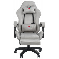 Вибромассажное кресло Calviano 1584 серый велюр купить в Минске Вибромассажное кресло Calviano 1584 серый велюр купить в Минске