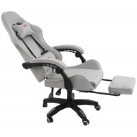 Вибромассажное кресло Calviano 1584 серый велюр купить в Минске Вибромассажное кресло Calviano 1584 серый велюр купить в Минске