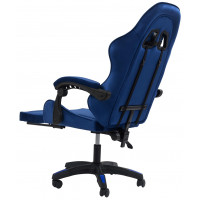 Вибромассажное кресло Calviano 1584 синий велюр купить в Минске Вибромассажное кресло Calviano 1584 синий велюр купить в Минске