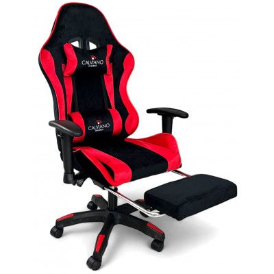 Вибромассажное кресло Calviano 1585 велюр купить в Минске