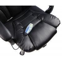 Вибромассажное кресло Calviano 1587 экокожа черный купить в Минске Вибромассажное кресло Calviano 1587 экокожа черный купить в Минске