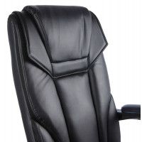 Вибромассажное кресло Calviano 1589 экокожа черный купить в Минске