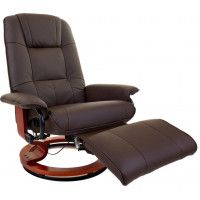 Кресло Calviano 2159 вибромассажное с подъемным пуфом и подогревом