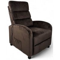 Кресло вибромассажное Calviano 2164 велюр купить в Минске