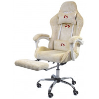 Вибромассажное кресло Calviano Amarone Beige plush ткань бежевый купить в Минске