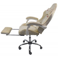 Вибромассажное кресло Calviano Amarone Beige plush ткань бежевый купить в Минске