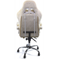Вибромассажное кресло Calviano Amarone Beige plush ткань бежевый купить в Минске