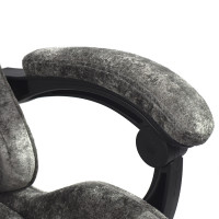Вибромассажное кресло Calviano Amarone Dark Grey plush ткань темно-серый купить в Минске