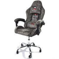 Геймерское кресло Calviano ASTI ULTIMATO dark grey fabric купить в Минске