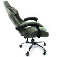 Геймерское кресло Calviano ASTI ULTIMATO green fabric купить в Минске