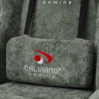 Геймерское кресло Calviano ASTI ULTIMATO green fabric купить в Минске