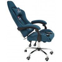 Геймерское кресло Calviano ASTI ULTIMATO light blue fabric купить в Минске