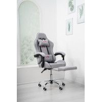 Вибромассажное кресло Calviano AVANTI ULTIMATO grey fabric купить в Минске