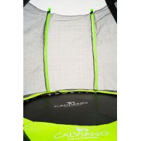 Батут с защитной сеткой Calviano 140 см - 4,5ft OUTSIDE master green (зеленый) купить в Минске