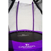 Батут с защитной сеткой Calviano 140 см - 4,5ft OUTSIDE master purple (фиолетовый) купить в Минске Батут с защитной сеткой Calviano 140 см - 4,5ft OUTSIDE master purple (фиолетовый) купить в Минске