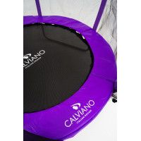 Батут с защитной сеткой Calviano 140 см - 4,5ft OUTSIDE master purple (фиолетовый) купить в Минске Батут с защитной сеткой Calviano 140 см - 4,5ft OUTSIDE master purple (фиолетовый) купить в Минске