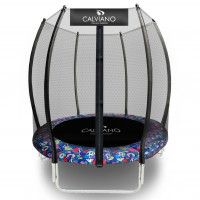 Батут с защитной сеткой Calviano 140 см - 4,5ft OUTSIDE master smile