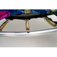 Батут с защитной сеткой Calviano 140 см - 4,5ft OUTSIDE master smile купить в Минске