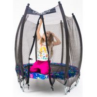 Батут с защитной сеткой Calviano 140 см - 4,5ft OUTSIDE master smile купить в Минске