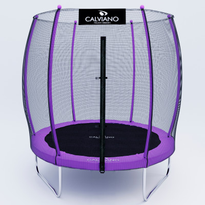 Батут с защитной сеткой Calviano 183 см - 6ft OUTSIDE master purple (фиолетовый) купить в Минске