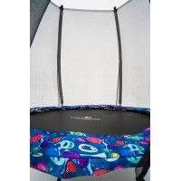 Батут с защитной сеткой Calviano 183 см - 6ft OUTSIDE master smile (смайлы) купить в Минске