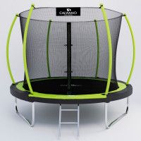 Батут с защитной сеткой Calviano 252 см - 8ft Inside master GREEN (зеленый) Батут с защитной сеткой Calviano 252 см - 8ft Inside master GREEN (зеленый)