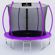 Батут с защитной сеткой Calviano 252 см - 8ft Inside master purple (фиолетовый) купить в Минске