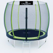 Батут с защитной сеткой Calviano 252 см - 8ft OUTSIDE master GREEN (зеленый) купить в Минске