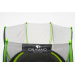 Батут с защитной сеткой Calviano 252 см - 8ft OUTSIDE master GREEN (зеленый) купить в Минске