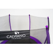Батут с защитной сеткой Calviano 252 см - 8ft OUTSIDE master purple (фиолетовый) купить в Минске