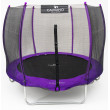 Батут с защитной сеткой Calviano 252 см - 8ft OUTSIDE master purple (фиолетовый) купить в Минске