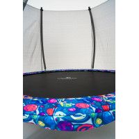 Батут с защитной сеткой Calviano 252 см - 8ft OUTSIDE master smile (смайлы) купить в Минске Батут с защитной сеткой Calviano 252 см - 8ft OUTSIDE master smile (смайлы) купить в Минске