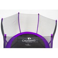 Батут с защитной сеткой Calviano 312 см - 10ft OUTSIDE master purple (фиолетовый) купить в Минске