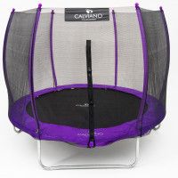Батут с защитной сеткой Calviano 312 см - 10ft OUTSIDE master purple (фиолетовый) купить в Минске