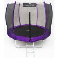 Батут с защитной сеткой Calviano 312 см - 10ft OUTSIDE master purple (фиолетовый) купить в Минске