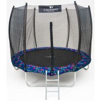 Батут с защитной сеткой Calviano 312 см - 10ft OUTSIDE master smile (смайлы) купить в Минске
