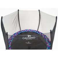 Батут с защитной сеткой Calviano 312 см - 10ft OUTSIDE master smile (смайлы) купить в Минске