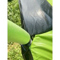 Батут с защитной сеткой Calviano 374 см - 12ft INSIDE master green (зеленый) купить в Минске