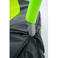 Батут с защитной сеткой Calviano 374 см - 12ft INSIDE master green (зеленый) купить в Минске