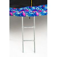 Батут с защитной сеткой Calviano 374 см - 12ft OUTSIDE master smile (смайлы) купить в Минске