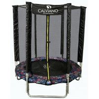 Батут с защитной сеткой Calviano 183 см (6ft) складной SMILE Батут с защитной сеткой Calviano 183 см (6ft) складной SMILE