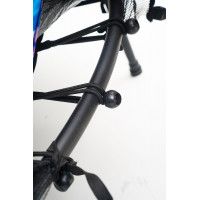 Батут на резинках с защитной сеткой Calviano 140 см - 4,5ft master smile elastic band (на резинках) купить в Минске