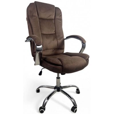 Кресло Calviano Bravo (Браво) велюр коричневый купить в Минске